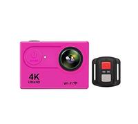 Action Camera, Videocamera subacquea Ultra HD, H9R 4K Telecomando Videoregistratore sportivo DVR DV Kit di accessori for videocamera for impermeabile Pro Mini(Rot)