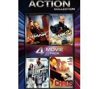 Action Collection 4 Movie Pack (Crank/Crank 2: High Voltage/The Bank Job/Chaos