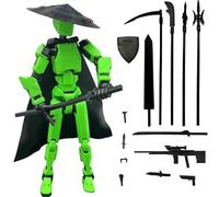 Action figure 3D Heroes - Giocattolo robot articolato, modello da collezione creativa, statuetta d'azione stampata in 3D durevole con un design dettagliato per la decorazione 'ufficio, della sala