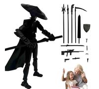 Action Figure 3D Heroes - Realistico giocattolo robot da collezione per bambini e fan | Personaggio desktop | Modello di controllo della tensione giocattolo per gioco e collezione fantasiosi