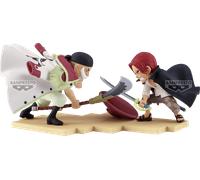 ACTION FIGURE BANDAI One Piece Log Stories Shanks vs Newgate