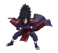 Banpresto Madara Uchiha Naruto Shippuden, Vibration Stars, 13 cm, BP28807P multicolore, statuetta da collezione, ideale per i fan degli anime