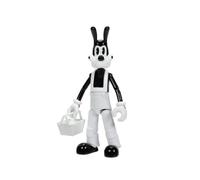 Action Figure Boris da 12,7 cm con Accessori, Ufficiale Bendy & the Ink Machine by Jakks Pacific, Include Cestino da Picnic e Proiettore Interattivo, Personaggio Articolato da Collezione