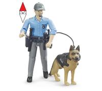 Merchandising Bruder: 62150 - Poliziotto Con Cane