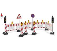 action figure Bruder sicurezza stradale con semaforo