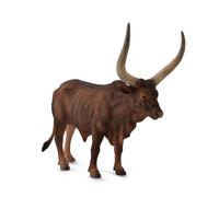Action figure da collezione CollectA Ankole Watusi grande per bambini dai 3 anni