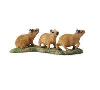 Action figure da collezione CollectA Capybara Babies per bambini dai 3 anni in s