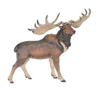 Action figure da collezione di Papo Megaloceros dipinta a mano, dai 3 anni in su