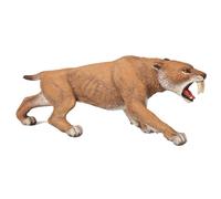 Action figure da collezione di Papo Smilodon con denti a sciabola per bambini da