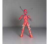 Action Figure Deadpool Marvel Articolata Stampa 3D Collezione