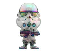 Action figure di Cosbaby versione iridescente di Star Wars Stormtrooper da colle
