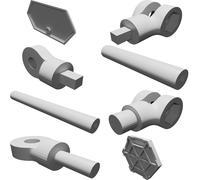 Action Figure Display Stand for 3mm Figma and Frame Arms Girl Models