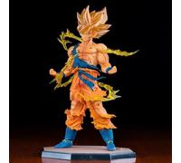 Action Figure Dragon Ball Son Goku Super Saiyan 16cm STATUA DA COLLEZIONE Anime
