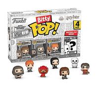 Funko Bitty Pop Harry Potter Pack 4 Hermione Granger/Rubeus Hagrid/Ron Weasley/Figura misteriosa