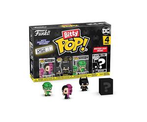 Action Figure FUNKO Confezione da 4 figurine Bitty POP DC Comics Batman 85° Anniversario Due Facce