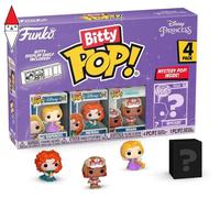 ACTION FIGURE FUNKO LCC DISNEY P- RAPUNZEL 4PK