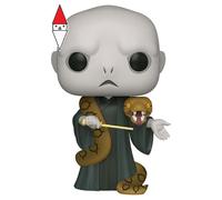 Funko Pop! HP: Harry Potter - 10" Lord Voldemort with Nagini- Figura in Vinile da Collezione - Idea Regalo - Merchandising Ufficiale - Giocattoli per Bambini e Adulti - Movies Fans