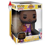 Funko Pop! Lakers-10 NBA 10" Lebron James - (Purple Jersey) - Figura in Vinile da Collezione - Idea Regalo - Merchandising Ufficiale - Giocattoli per Bambini e Adulti - Sports Fans