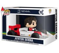 Funko Pop! Rides Super Deluxe: McLaren - Senna McLaren - Figura in Vinile da Collezione - Idea Regalo - Merchandising Ufficiale - Giocattoli per Bambini e Adulti - Sports Fans
