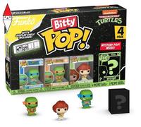 Teenage Mutant Ninja Turtles Bitty POP Vinyl Figure 4-Pack Leonardo 2,5 cm