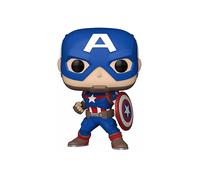 Funko Pop Marvel: Marvel NC - Captain America - Marvel Comics - Collectable Vin