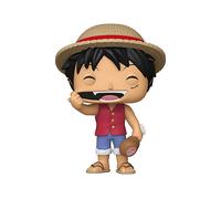 Funko Pop! Jumbo: One Piece 1- Monkey D. Luffy- Figura in Vinile da Collezione - Idea Regalo - Merchandising Ufficiale - Giocattoli per Bambini e Adulti - Anime Fans