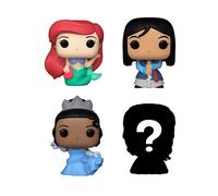 ACTION FIGURE FUNKO POP! Principessa Disney Ariel Mulan Tiana