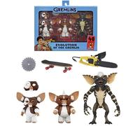 Neca Figura Gremlins Evoluzione Di Un Gremlin Cofanetto 40° Anniversario 18 Cm