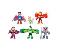 ACTION FIGURE HASBRO Iron Man and his Awesome Friends Armored-Up Avengers Pack