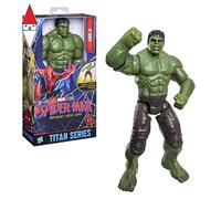 Hasbro Marvel Spider-Man Day, Titan Series, Hulk, Action Figure, Giocattoli di Supereroi da 29,7 cm per Bambini e Bambine, dai 4 Anni in su
