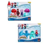 ACTION FIGURE HASBRO SPIDEY WATER WEB PACK DOPPIO PERSONAGGI ASSORTITI