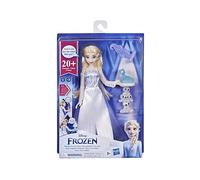 Hasbro Disney Parla e Gli Amici Frozen 2, Bambola Elsa con Suoni e Frasi, Giocattolo per Bambini dai 3 Anni in su, Multicolore, F2230675