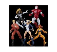 Marvel Legends Action Figure Confezione da 5 The West Coast Avengers Exclusiv...