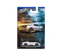 ACTION FIGURE HOT WHEELS BMW ROADSTER JCB76 AUTO IN METALLO BIANCO SCALA 1:64