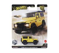ACTION FIGURE HOT WHEELS JBK74 - MODELLINO AUTO 1:64 NERO E GIALLO IN PLASTICA E METALLO