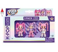 action figure Imc 3 pack mini personaggi kpop idol