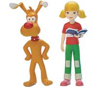 Action figure in scala 1/12 dell'ispettore Gadget Brain e Penny (Set di 2)