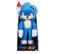ACTION FIGURE JAKKS PACIFIC SONIC 3 MOVIE PLUSH DELUXE 33 CM SONIC