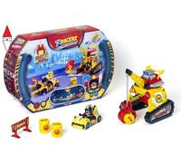 ACTION FIGURE MAGIC BOX T-RACERS PLAYSET 1X4 TURBO CRANE