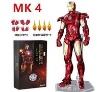 action figure Marvel IRON MAN Mark IV MK4 Iron Man 2 ZD Toys
