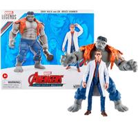 Action figure Marvel Legends Avengers - Gray Hulk and Dr. Bruce Banner Hasbro