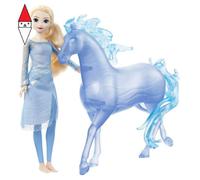 ACTION FIGURE MATTEL DISNEY FROZEN ELSA E NOKK