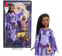 ACTION FIGURE MATTEL DISNEY WISH SET AVVENTURE CON ASHA DI ROSAS