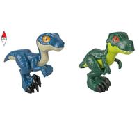 Imaginext, jurassic world xl, assortimento dinosauri extra-large, per bambini e bambine in età prescolare, da 3 a 8 anni