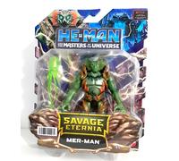 Action Figure Mer-Man He-Man Masters Of The Universe Savage Eternia Mattel Raro
