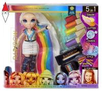 ACTION FIGURE MGAE ENTERNAIMENT RAINBOW HIGH HAIR STUDIO