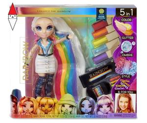 ACTION FIGURE MGAE ENTERNAIMENT RAINBOW HIGH HAIR STUDIO