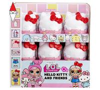L.O.L. Surprise! Loves Hello Kitty and Friends - 1 bambola con 7 sorprese, assortimento casuale, 8 bamboline in edizione limitata da collezionare, regalo ideale per bambini di età 4+
