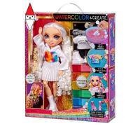 ACTION FIGURE MGAE RAINBOW HIGH WATERCOLOR AND CREATE THEME DOLLS- PURPLE EYES