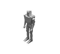 Action Figure Model of ROM Spaceknight - Collector's Edition with Light-Up Eyes